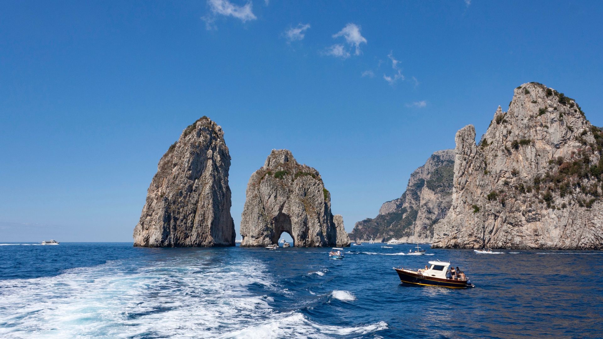 Capri and Amalfi Coast Boat Tour